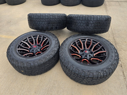 20" FUEL Rage D712 GMC Sierra AT4X Chevy 2500 3500 wheels rims FITS 2011-2027