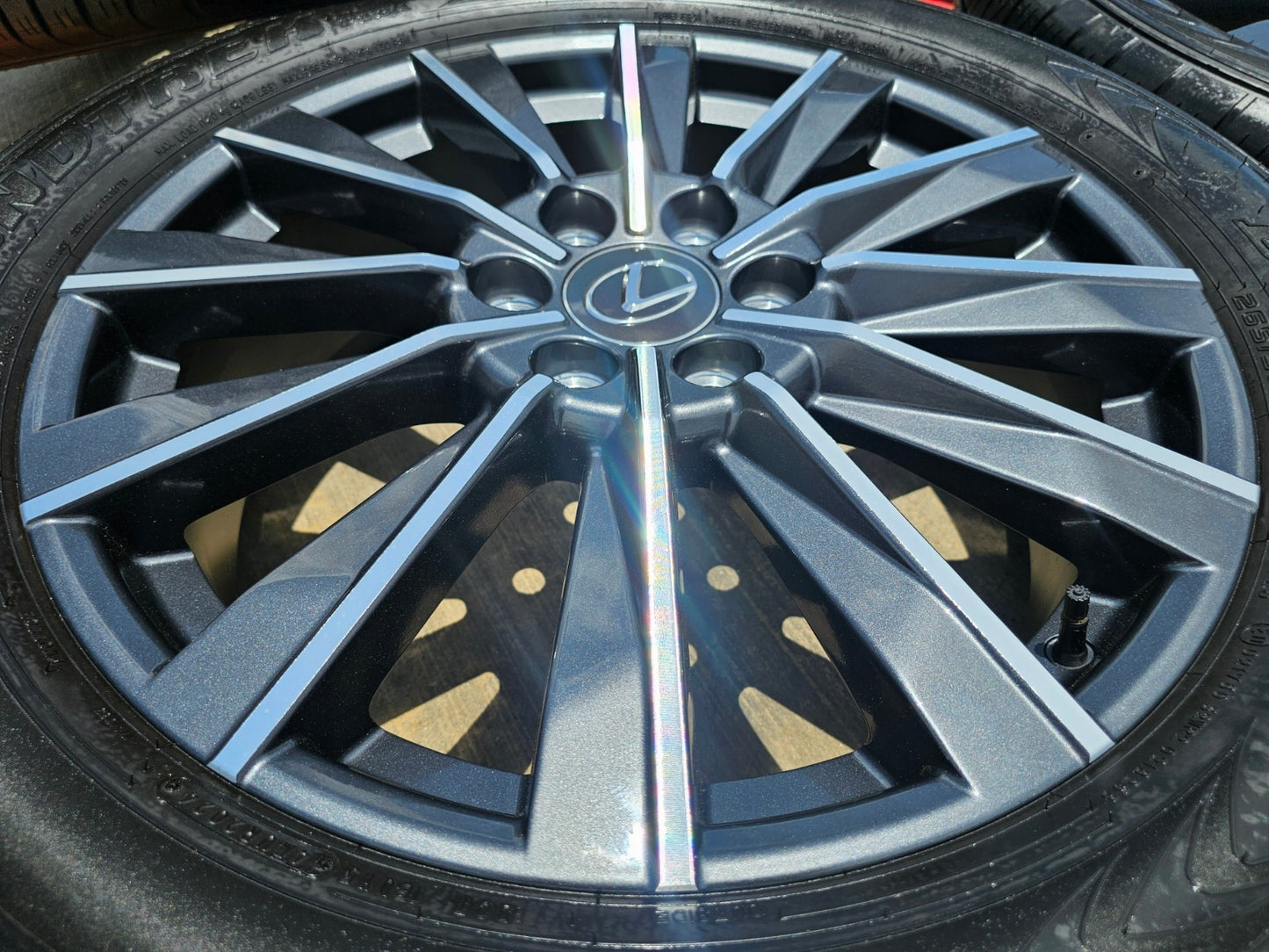 22" Lexus GX550 OEM wheels rims Toyota Land Cruiser Tundra 78519 LX600 2024-2027