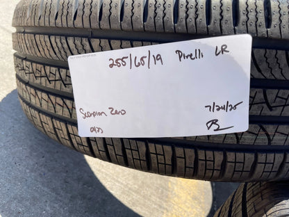 (5) 255/65/19 Pirelli Scorpion Zero A/S tires 255/65r19 M+S LR NEW TAKE OFFS
