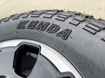 18" Ford F-250 F-350 OEM TREMOR rims wheels 10482 KENDA KLEVER R/T 33" NEW