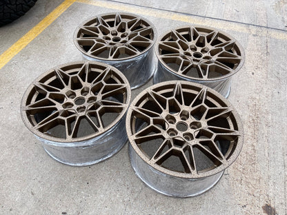 19" Ford Mustang GT Track Pack OEM 10600 10603 Bronze wheels rims 2025 2026 NEW