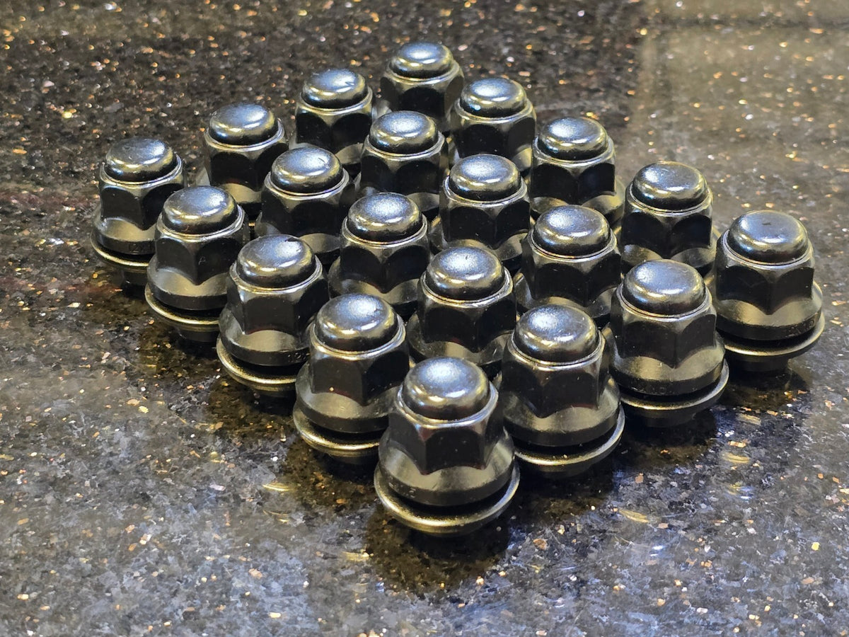 (20) OEM 12x1.5 Toyota Camry lug nuts Avalon Corolla Rav4 lugs RX350