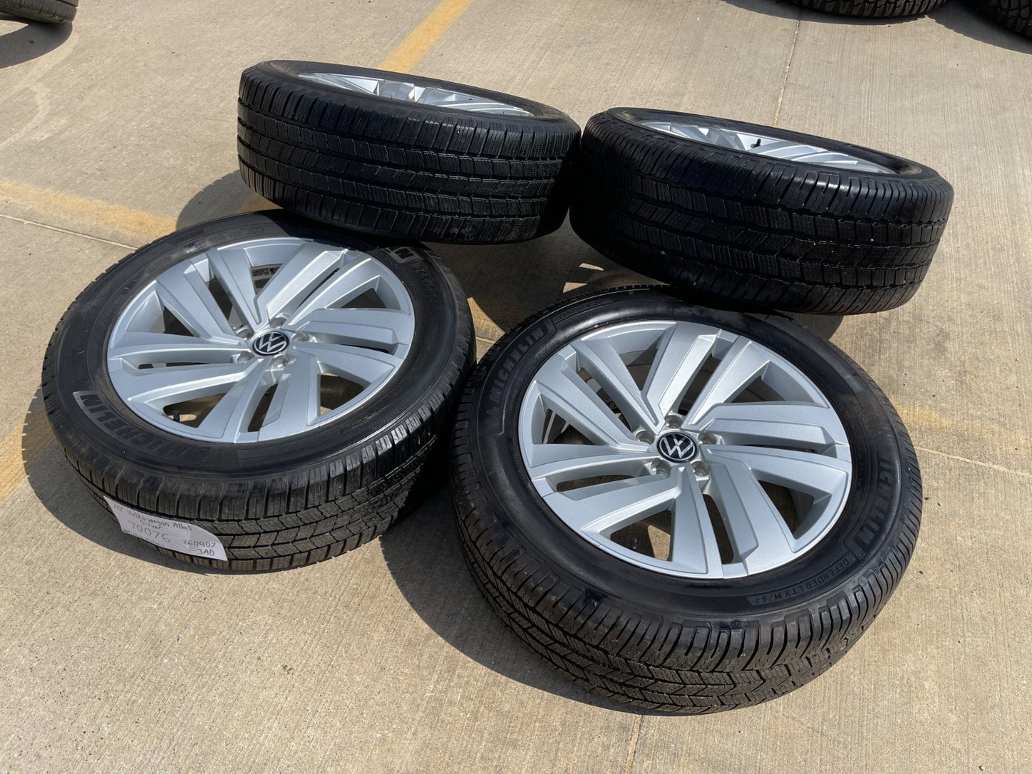 20" VW Atlas OEM wheels rims 70076 Audi Q7 Q8 SET 2019 2020 2021 2022 2023 2024