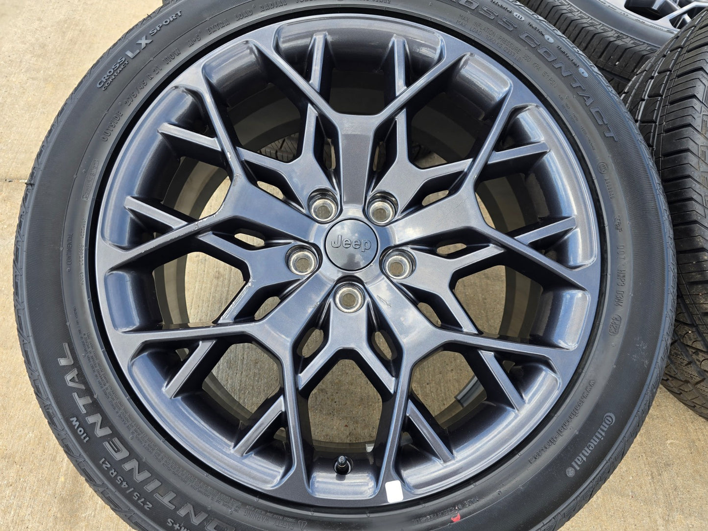 21" Jeep Grand Cherokee L OEM wheels rims 9291 Durango tires DISCOUNTED