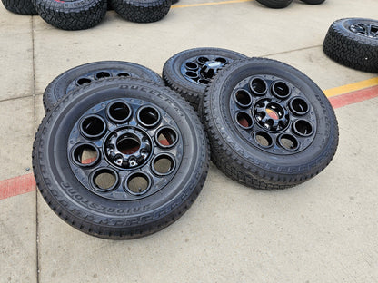 20" Ford F-250 F-350 OEM black Lariat wheels rims 10299 10484 tires DISCOUNTED