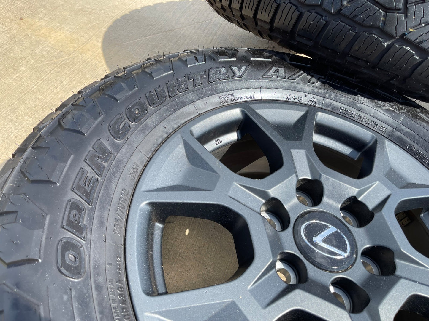 18" Toyota Tacoma TRD OEM 10544 wheels rims Land Cruiser Tundra SET TOYO A/T3