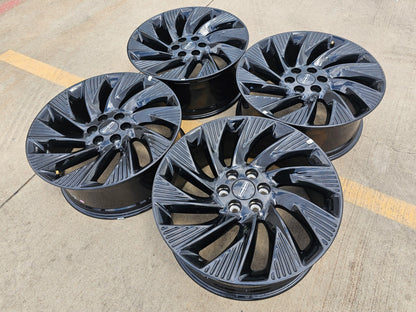 22" Lincoln Navigator OEM rims wheels BLACK LABEL 2024 2025 2026 NEW