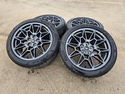 19" Ford Mustang GT Track Pack OEM 10600 10603 wheels rims 2025 2026 2027 NEW