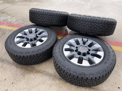 20" GMC Sierra AT4 Chevy Silverado 2500 3500 OEM 5960 5947 wheels rims GOODYEAR