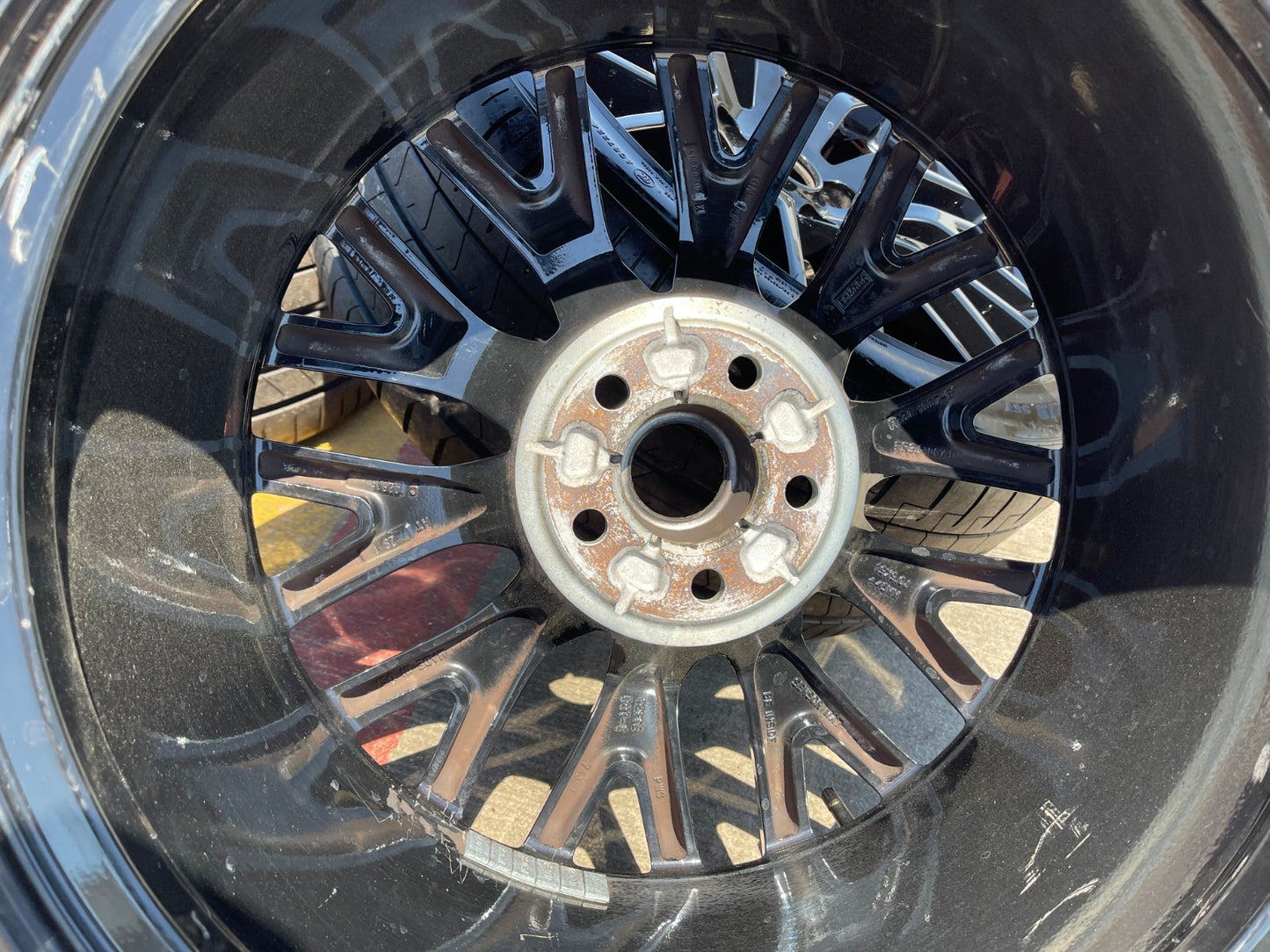 19" Ford Mustang GT Track Pack OEM 10036 10038 wheels rims PIRELLI