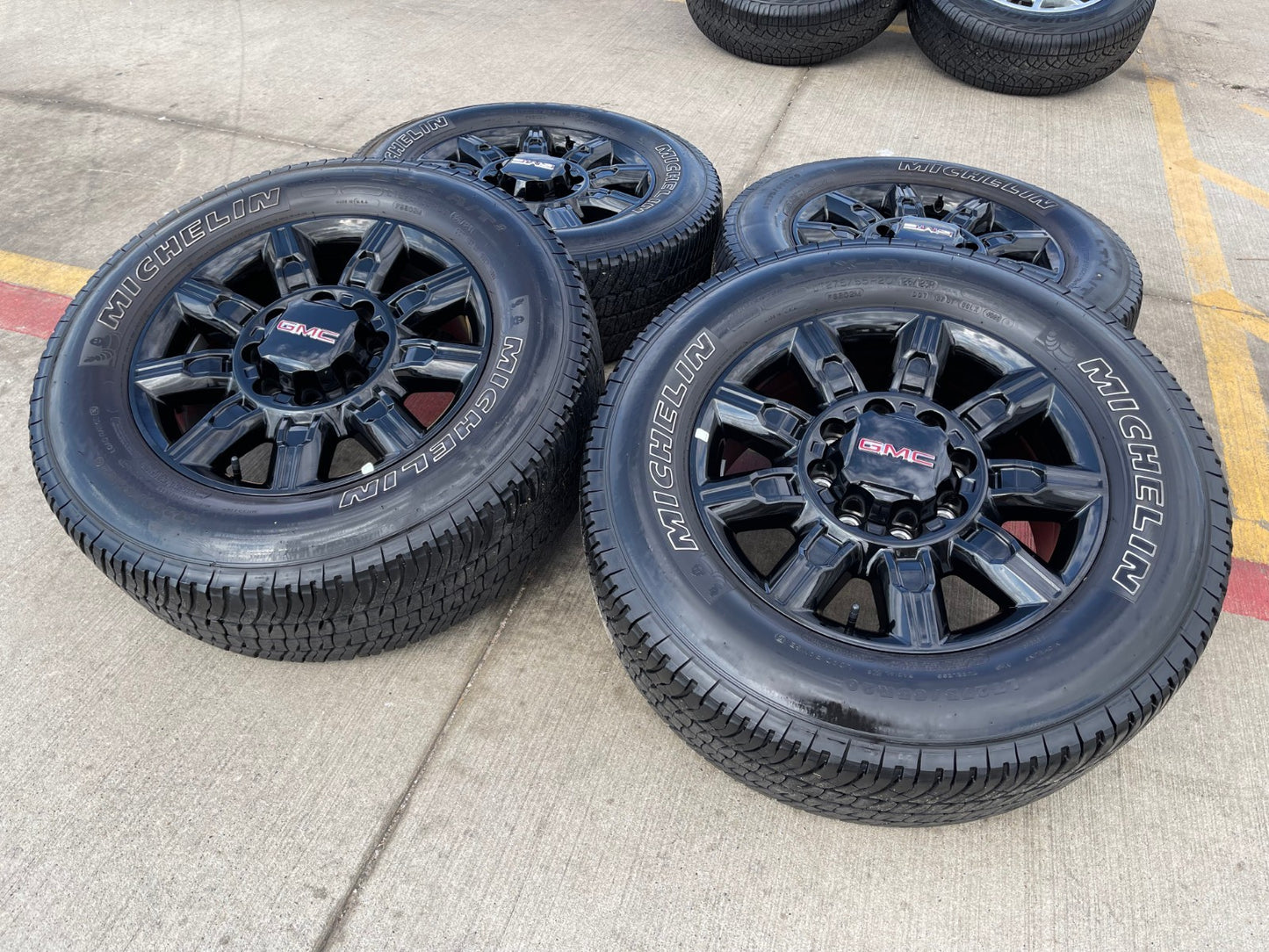 20" GMC Sierra AT4X 2500 3500 OEM 14137 5963 wheels rims Silverado MICHELIN