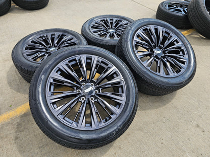 22" Cadillac Escalade V V600 Platinum OEM ORIGINAL wheels rims 2025 2026 NEW
