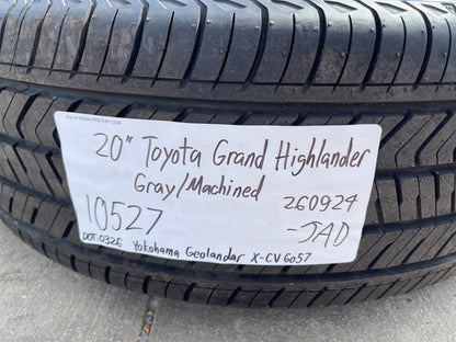 20" Toyota Grand Highlander OEM 10527 wheels rims TX350 LS500H LS500 SET NEW
