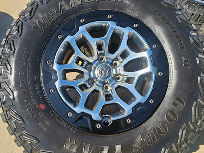 18" Dodge Ram 1500 TRX Beadlock OEM 2735 RHO wheels rims SET 2024 2025 2026