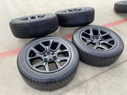 22" Dodge Ram 1500 OEM LIMITED Laramie wheels rims black 2725 2684 tires