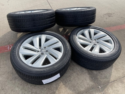 20" VW Atlas OEM wheels rims tires 70076 Audi Q7 Q8 2020 2021 2022 2023 2024