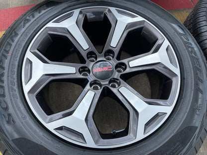 20" GMC Sierra AT4X Canyon Chevy Silverado OEM wheels rims 2025 2026 2027 NEW