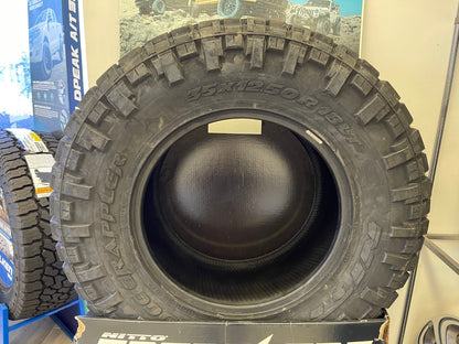 (1) 35x12.5x18 Nitto Ridge Grappler R/T tire 128Q F 12 PLY NEW