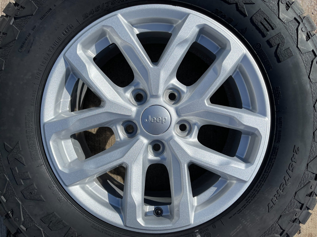 17" Jeep Gladiator RUBICON OEM wheel rim 9301 95329 Wrangler spare NEXEN NEW