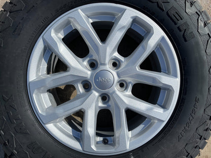 17" Jeep Gladiator RUBICON OEM wheel rim 9301 95329 Wrangler spare NEXEN NEW