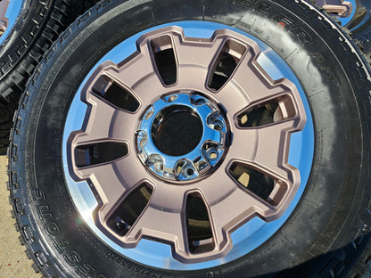 20" Ford F-250 F-350 OEM 10487 LIMITED KING RANCH tan wheels rims 2024 2025 2026