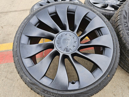 20" Tesla Model 3 OEM Uberturbine wheels rims tires 2021 2022 2023 2024 2025