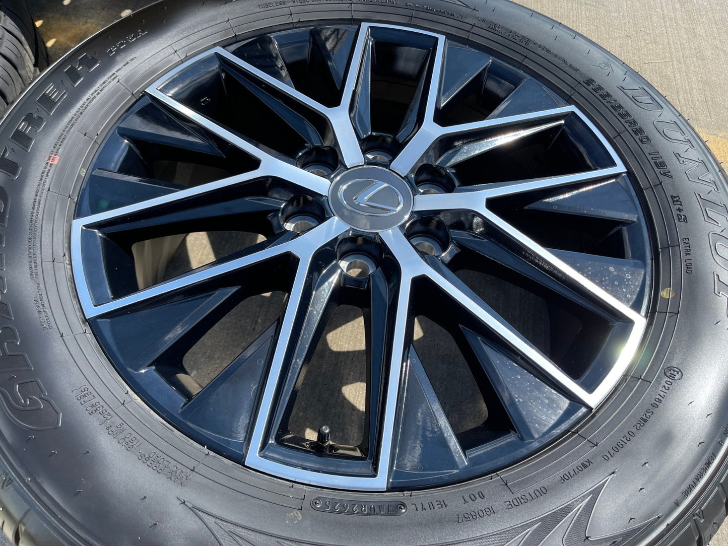 20" Lexus GX550 OEM wheels rims Toyota Land Cruiser Tundra 10545 LX600 2025 NEW