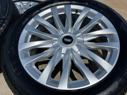 22" Cadillac Escalade Platinum OEM wheels rims 95026 4873 tires 2025 2026 NEW