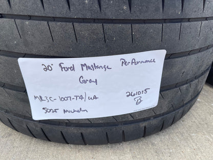 19" 19x10.5 19x11 Ford Mustang GT Track Pack PREFORMANCE OEM wheels rim MICHELIN