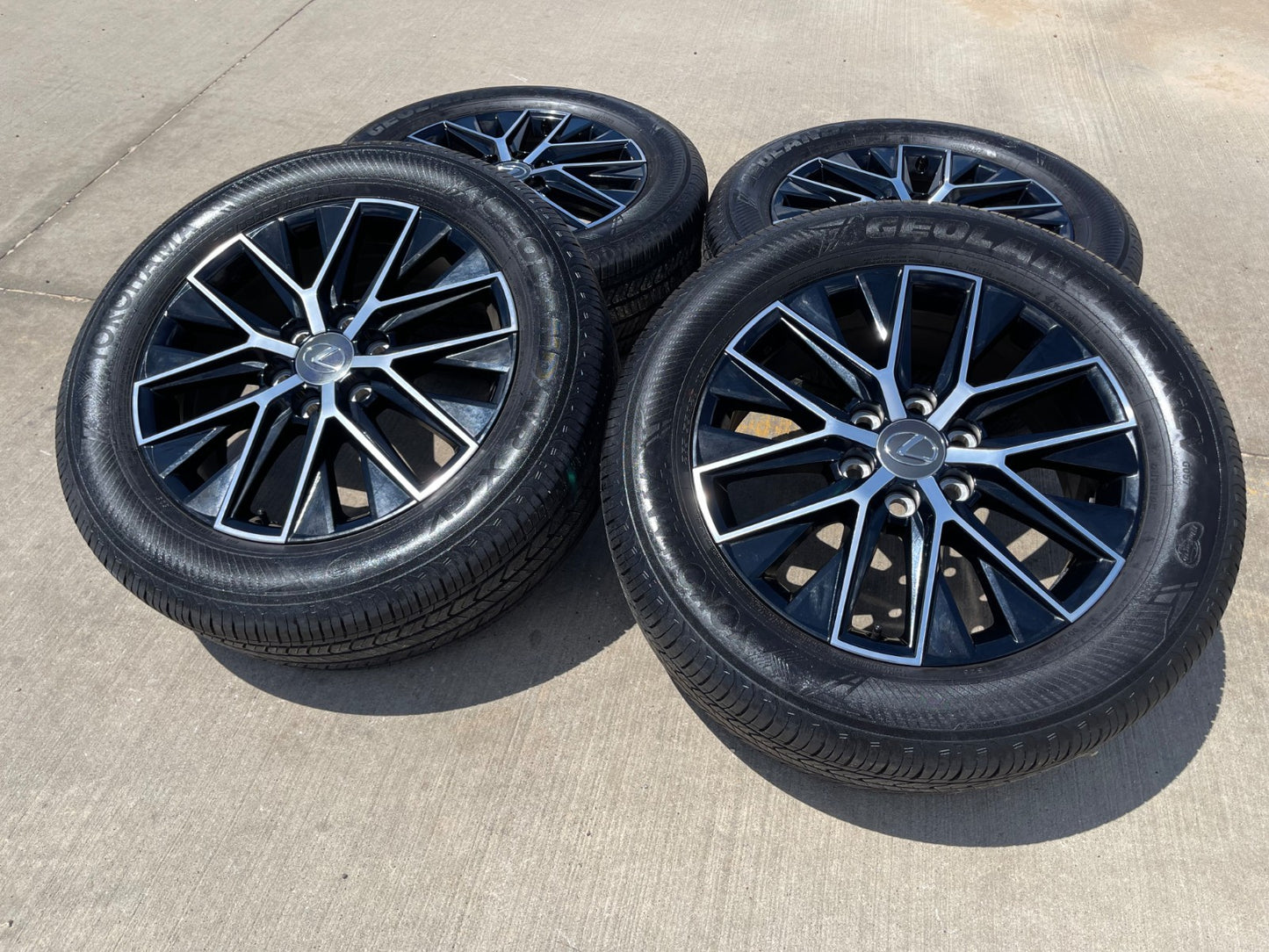 20" Toyota Land Cruiser Tundra OEM wheels rims 10545 Lexus GX550 LX600 SET