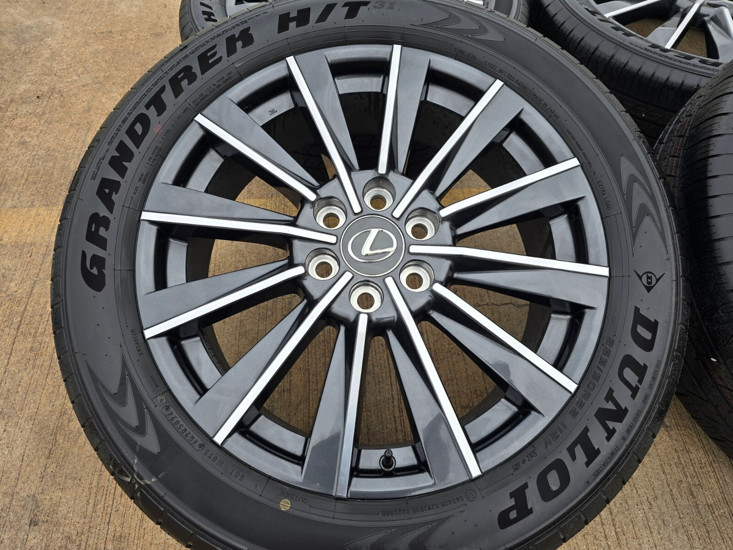 22" Lexus GX550 OEM wheels rims Toyota Land Cruiser Tundra 78519 LX600 2025 NEW