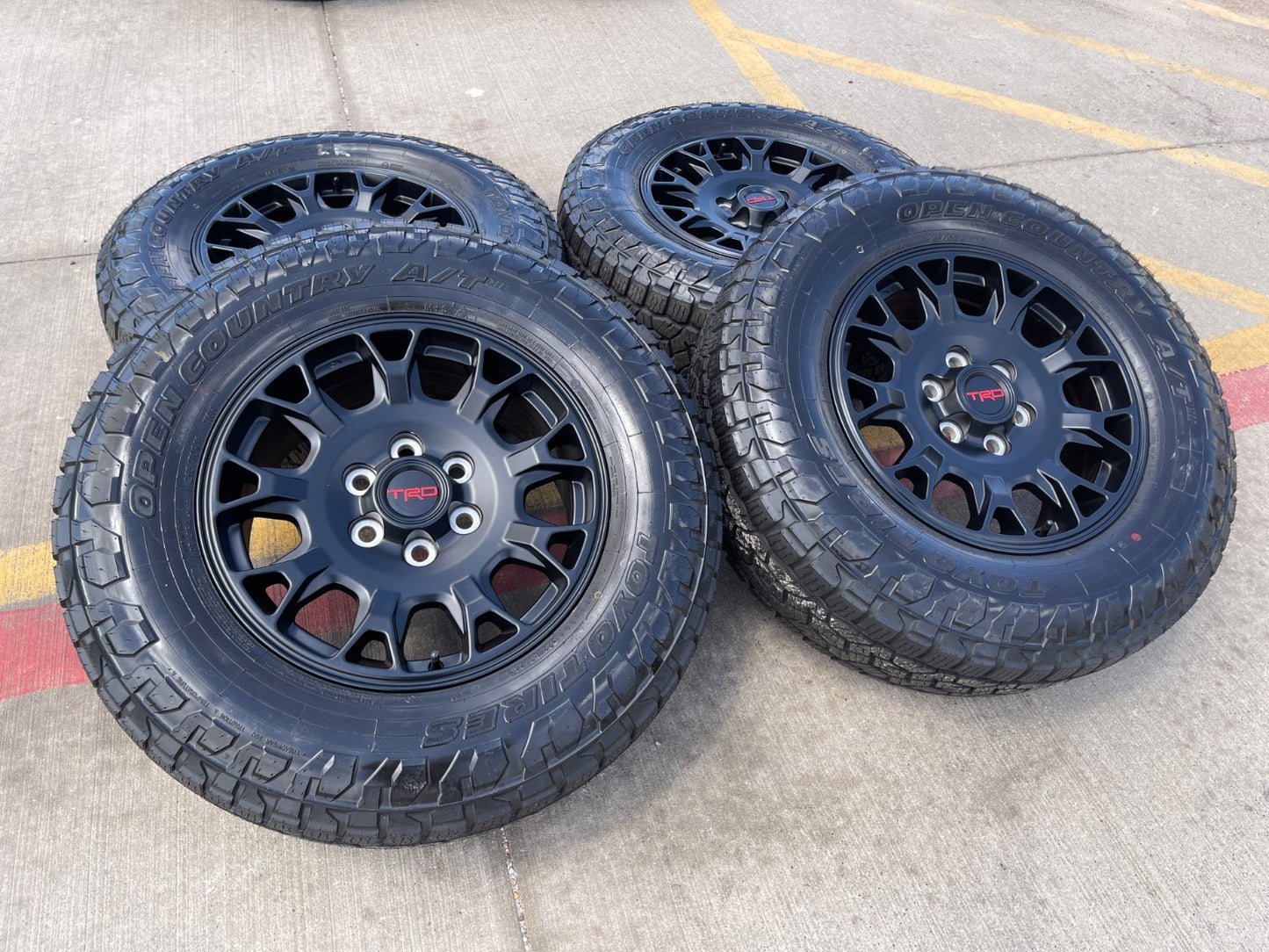 NEW 18" Toyota Tacoma 4Runner TRD Pro OEM RIM# 95973 SET wheels rims 2024-2027