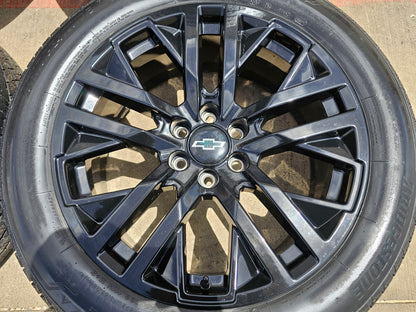 22" GMC Yukon Sierra OEM Chevy Silverado Tahoe 5903 wheels rims BRIDGESTONE