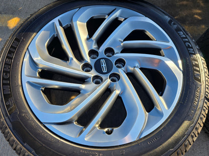 22" Lincoln Navigator OEM 94225 rims wheels BLACK LABEL 2025 2026 MICHELIN NEW