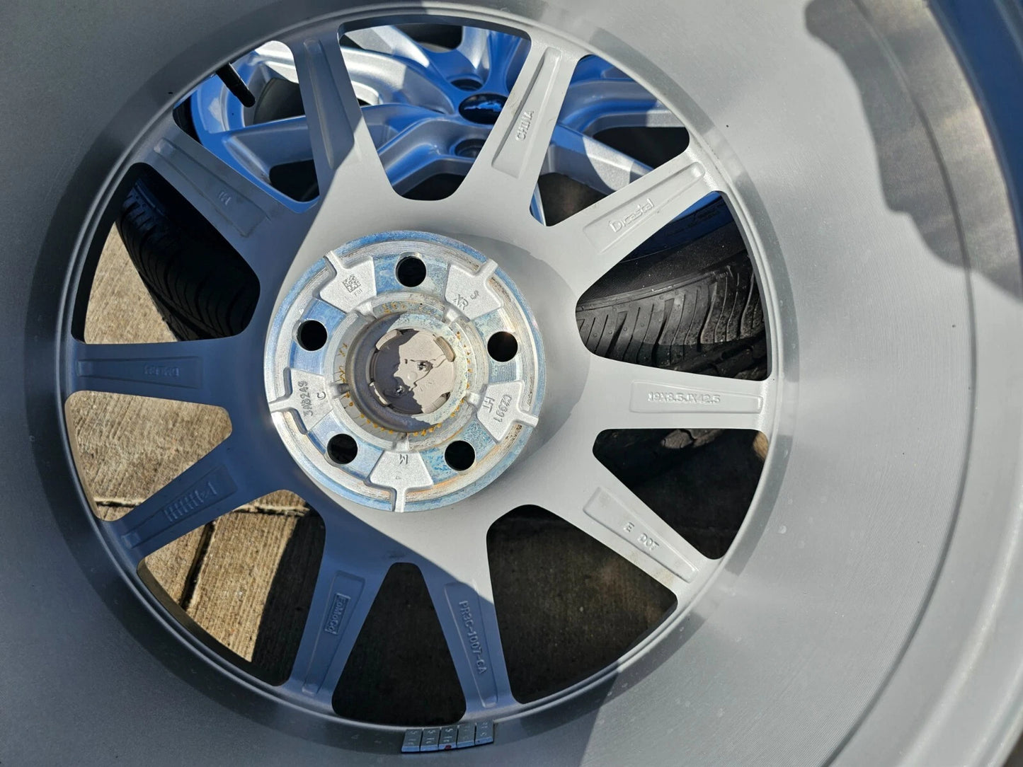 19" Ford Mustang Stealth GT OEM wheels rims 95759 tires 2021 2022 2023 2024 2025