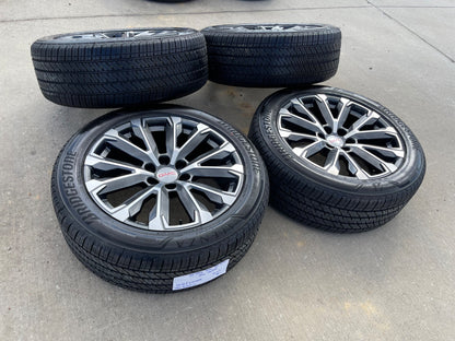 22" Chevy Tahoe Silverado Suburban OEM 14190 wheels rims SET 2025 2026 2027 NEW