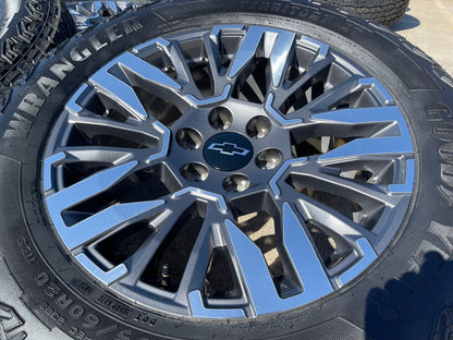 20" Chevy Silverado Z71 GMC Sierra Canyon OEM wheels rims 2025 2026 2027 NEW