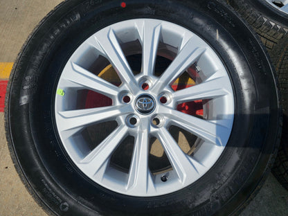 18" Toyota Grand Highlander OEM 10525 wheels rims Lexus TX350 SET MICHELIN NEW