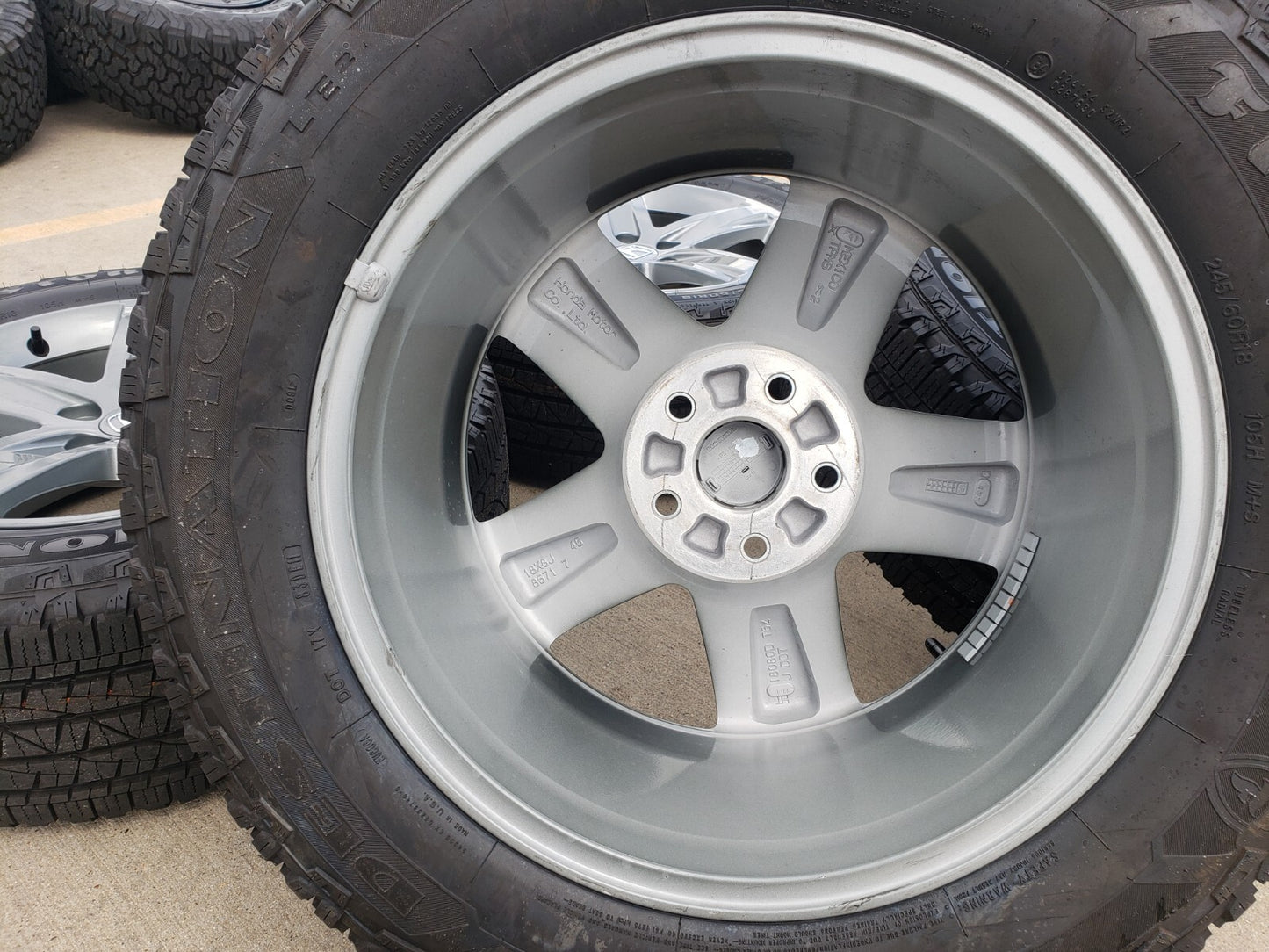 18" Honda Ridgeline Pilot Acura MDX OEM wheels rims 63655 GRAY NEW