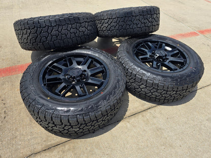 20" Toyota Tundra TSS TRD T Force OEM wheels rims 5x150 FALKEN WILDPEAK AT4