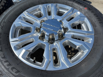 20" GMC Sierra Denali 2500 3500 OEM 5957 wheels rims tires 2022 2023 2024 2025