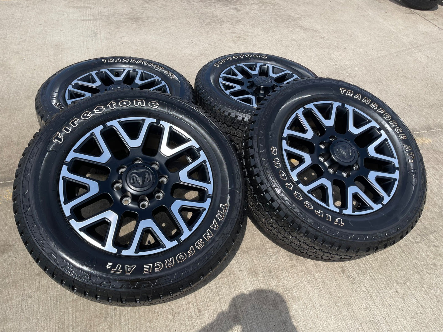 20" Dodge Ram 2500 3500 LARAMIE OEM 51649 wheels rims A/T2 2025 2026 NEW