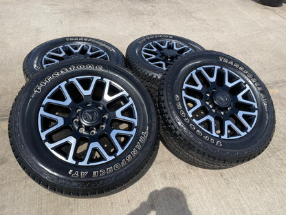 20" Dodge Ram 2500 3500 LARAMIE OEM 51649 wheels rims A/T2 2025 2026 NEW