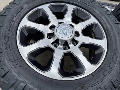 20" Dodge Ram 2500 3500 OEM wheels rims 2698 2699 tires NITTO RIDGE GRAPPLER