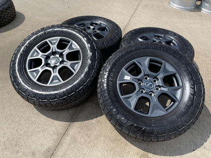 18" Toyota Tacoma TRD OEM 10544 wheels rims Land Cruiser Tundra SET TOYO A/T3