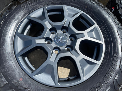 18" Toyota 4Runner Land Cruiser TRD Tundra OEM 10544 wheels rims GX550 TOYO A/T3