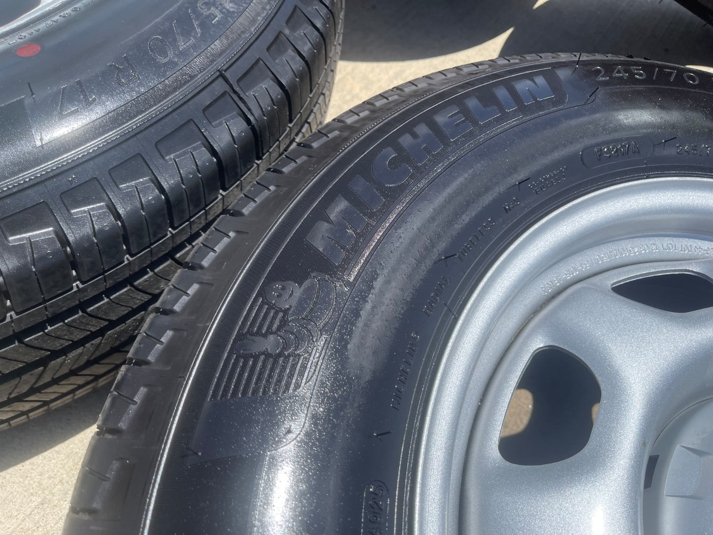 17" Ford F-150 OEM rims wheels 3857 steel  2025 2026 2027 NEW MICHELIN HUGE SALE