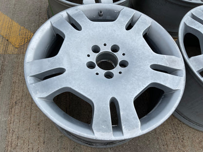 18" 18x8.5 + 18x9.5 Mercedes S550 S600 OEM staggered 65470 65471 wheels rims