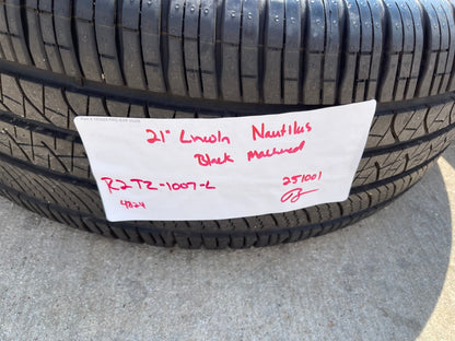 21" Lincoln Nautilus Black Label OEM 10563 rims wheels 2023 2024 2025 2026 NEW