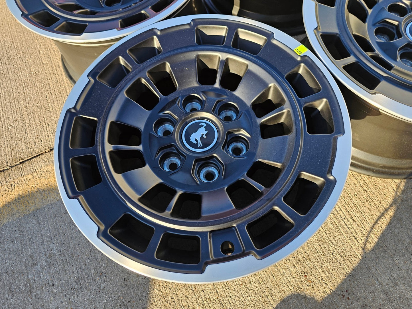 (4) 17" Ford Bronco wheels rims OEM 22025 Ranger 2023 2024 2025 2026 NEW